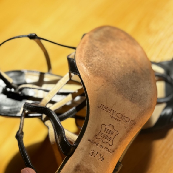 Authentic Jimmy Choo heels- Real leather - Picture 4 of 4
